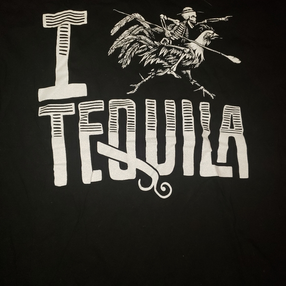 Small Black Espolon Tequila Shirt - Picture 1 of 3